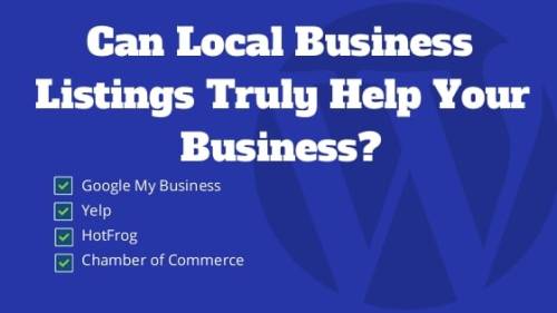 Can Local Business Listings Truly Help Bring in More Business?