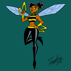 chillguydraws: ledbetterart:   TTAM Day 1: Bumblebee As a drawing exercise for this month, I’ll be participating in what Tumblr has dubbed Teen Titans Appreciation Month. I’m about three days late, but I’m hoping to be caught up over the weekend.