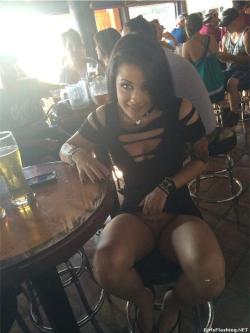 cheatingdesires:  While you was at the bar,