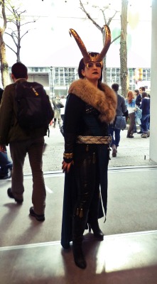 hanba-ci:  Awesome Lady Loki cosplay from Pyrkon 2013 