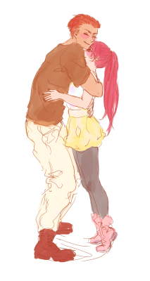 lovelytitania:  I bet Captain Flamecrotch gives the best hugs.