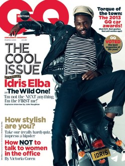 fyeahlilbit2point0:  afro-art-chick:  Idris Elba  //  British GQ  //  March 2013  HOLY SHIT 