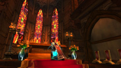 I love this church in Gilneas. I wish there was some kind of church for the Horde like how the Alliance have over in Stormwind. The Priests all follow the same light so how come the Horde Priests/Paladins don&rsquo;t get the same? As far as I know there&r