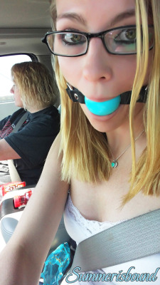 papas-lsb:  summerisbound:Happy late birthday to a great mom who doesn’t mind me taking #gagged selfies. 