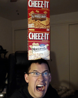 EVERYONE MUST TAKE PICTURES OF THEMSELVES WITH CHEEZ-ITS ON THEIR HEAD! So says Markiplier, King of the Squirrels! Be sure to tag them with #Markiplier and #Cheezit so that they can be found and reblogged! Spread the word!