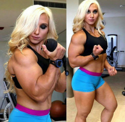 fbbfan1:  I’m sad that she’s shrinking but let’s remember when she was a queen of muscle mass.