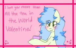 ask-the-french-olive:“Sending Valentines to a bunch of ponies for Hearts and Hooves Day!” Mod : “ What a lovely surprise ! Thank you very much for sending me a card ! And Olive loves tea so It is fantastic ! ALL THE KISSES FOR ELLA MOD TOO ! FROM