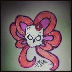 I drew this up for my girl, as a #tattoo design. I fucking hope this don&rsquo;t get jacked. Plus I need to redo the skull. I still hope to do this for her. #amateur #art #myshit #graphik
