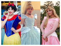 brothers-lovers-babymama:  jensingerr:  infandomland:  theofficialariel:  Boys can be princesses too ya know&lt;3 Costumes and makeup and characters portrayed by me, Richard Schaefer :)   DAYUM son, I didn’t even realise these were all the same person!
