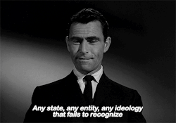 myellenficent:  The Twilight Zone: The Obsolete Man   (1961) dir.   Elliot Silverstein   