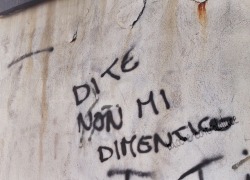 L-Amoremiuccide:  Buiocheincontralaluce:  “Di Te Non Mi Dimentico.” Napoli, Foto