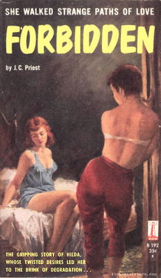 tmirai:  simonbitdiddle:  rraaaarrl:  secretlesbians:  Lesbian pulp covers from the 1950s and 60s (except Forbidden Love, which is a documentary). Shocking!  Twisted!  Tormented!  Passionate!  RAGING NEEDS  I have a couple of these!  tmirai  I have a