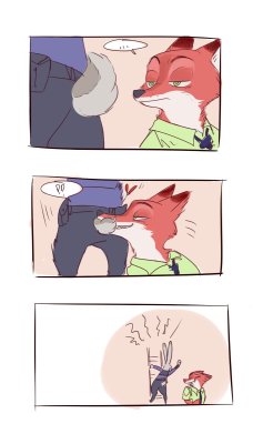 theboywhoflydragons:  “Hmmm.” *chomp*  “Nick! What the hell!?”  Funny little comic hawha1234 made. Check ‘em out on twitter! ________________________________________________________________ Note: Please show your support and also follow, retweet,