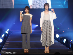 sakamichi-steps: 小林由依 + 土生瑞穂 × AEON CARD STAGETGC TOYAMA 2019 by TOKYO GIRLS COLLECTION