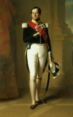 Leopold I of BelgiumFranz Xaver WinterhalterOil on canvasc. 1846