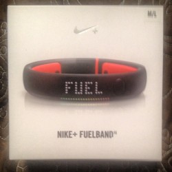 Got my new Nike Fuel Band!! #nikefuel #nike