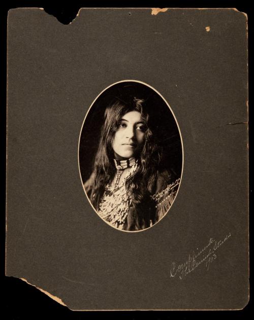 fragrantblossoms:   Unidentified Native American woman / Unknown  , 1903.  