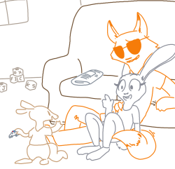 tgweaver: Someone pointed out that while Nick and Judy are sometimes shown having adopted a child, it always ends up being a gray fox or a reddish bunny or some other kid that looks conveniently like a mix of them anyway. Zootopia’s a wild worldI mean,