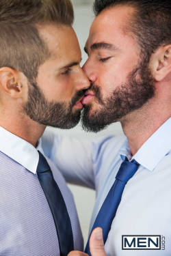mendotcom:  Office romance? Yes, please! Jessy Ares &amp; Dani Robles are hot as hell in “Decisions” today, check it out!