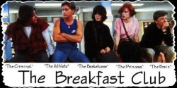 percyluvsnico:  Favorite Move [1/5] The Breakfast Club &ldquo;A brain..an athlete…a basketcase..a princess…and a criminal&quot;  Sincerly yours, The breakfast club