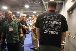 Obama Loves America Like OJ Loves Nicole, Las Vegas, NV / Photo credit: Susannah Breslin