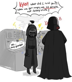 crylo-rens-emo-playlist:  Vader as a tutor. 