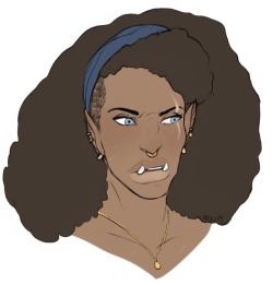 nemonedraws: Jazz got her new in-game portrait, and now it’s Tso’s turn!   She spent some serious cash on a potion that happened to grow her eye back a few sessions back, so she mostly keeps the patch on only for aesthetics these days 