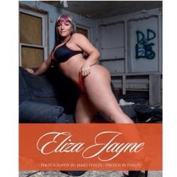 @modelelizajayne as part of a feature for issue 3 of @dymezloungemag  photographed by @photosbyphelps oh yeah that&rsquo;s me lol. Get your copy of this stacked redskin&rsquo;s fan. #curves #thick #photosbyphelps  #published #heels