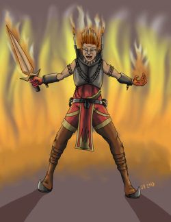 eljackinton: Decided to get more practice in on my tablet and it is indeed criminal that it’s taken me this long to do some Vermintide 2 art. Here’s Sienna as my favorite class, the Unchained. High rez under the cut. Keep reading 