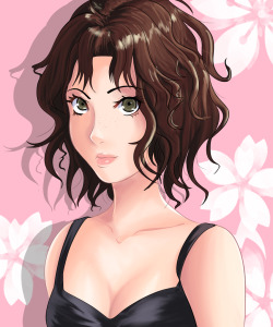 Was doing some hair practice and then decided to just finish the whole piece.