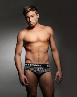 vic79:   Hunky and Funky  Olympic gold medalist and ukulele player Matthew Mitcham became a brand ambassador for Australian swimwear line Funky Trunks in 2010. Now the 24-year-old Aussie diver is showing off their new undies! &ldquo;There isn’t another