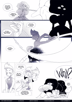 weirdlyprecious:  The three-eyed beast page 10Last page! Yep, this is it. At least for what I thought when I started. Woah! I’m so happy I finished all 10 pages! your support has been amazing, guys! I hope you enjoyed this page as the others. I let