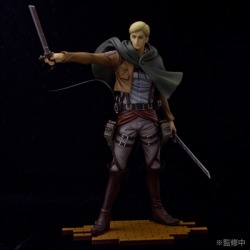 New looks at Sentinel’s upcoming Erwin Smith BRAVE-ACT figure!Release Date: September 2015Retail Price: 13,500 Yen + Tax (14,580 Yen total)