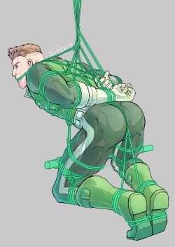 ethernalium:  evinist:  I hope you all enjoy this, it’s a fun ride :P. Individual posts in case any one need it. Green Lantern Bondage V  Green Lantern Bondage IV Green Lantern Bondage III  Green Lantern Bondage II Green Lantern Bondage I  