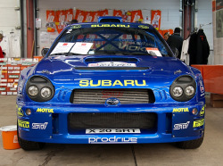 itracing:  Subaru Impreza  Image by Anthony Gurr