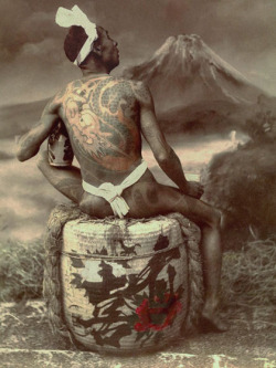maumau78:  Japanese tattoo, 1860~1900s 