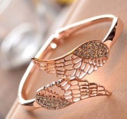pgfancy- fashion online shopping mall — [grxjy5120057]Fashion diamond wings bracelet på We Heart It http://weheartit.com/entry/70050629/via/Emmalina902