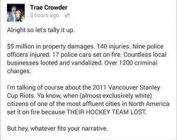 Actually, this did not happen because their hockey team lost. It was later discovered that the entire ordeal was a pre-planned plot by rioters, most who didn&rsquo;t even attend the game. They wore Vancouver jerseys to disguise themselves in the crowd