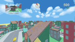 freegameplanet:  Sploot is a silly seagull pooping simulator in which you fly around a town eating bread and constantly crapping, aiming for pedestrians, buildings and cars as you try and get as high a score as possible.Created from the ground up to work