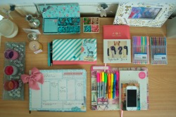changing-bad-habits:  stationary, planners and a student diary amongst other things to keep me organised and motivated this year     