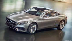 Mercedes Benz S-Class coupe. Power and beauty