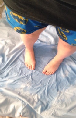 Shame Posting Of My Wetting Accident! Embarrassingly Holding Up My Peed Sheets In