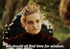 jamescookjr:  #joffrey being a seemingly good guy out of context 