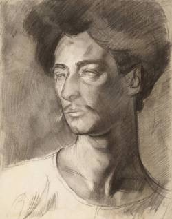blastedheath:  Joan González (Spanish, 1868-1908), Portrait de jeune homme [Portrait of a young man], c. 1903-04. Pastel on paper, 39.7 x 31.1 cm. Tate. 