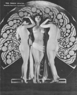 retrogirly:  The Three Graces, 1926 