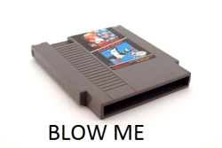 gaymerwitattitude:  All of you GAYmers need to take a Moment of Silence and THANK Nintendo for TEACHING YOU HOW TO SUCK AND BLOW DICK! You wouldn’t know how to suck a dick period without blowing NES cartridges, yes your damm cheeks was hurting afterwards