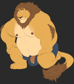 galvinwolf:   didn’t see you.. o-ohh, ahh s-srry bout that.. hehe hard to find undies that fit… *blush*    