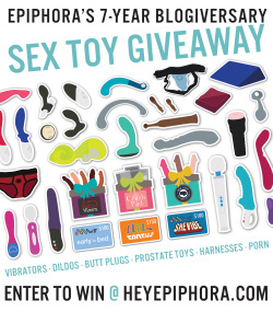 Heyepiphora:  30 Of You Will Win 30 Of The Best Sex Toys On The Planet. No Big Deal.