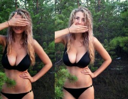very busty blonde in the forest https://getstation.com #bustypetite