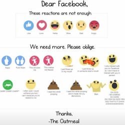 Yes Facebook!!!! More more emoticons . The oatmeal is on to something  #Facebook #theoatmeal  #photosbyphelps  #humor